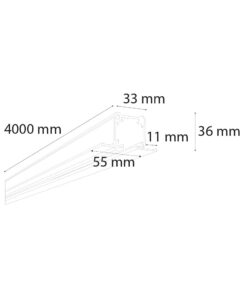 VR944 - 4 Metre Sıva Altı Trifaze Ray