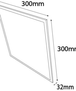 Alternative view of VR967 - Taşyünü Slim Backlight LED Panel