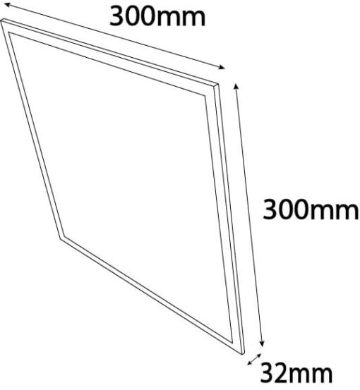 VR967 - Taşyünü Slim Backlight LED Panel - Görsel 2