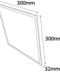 Alternative view of VR968 - Slim Backlight Clip-In LED Panel