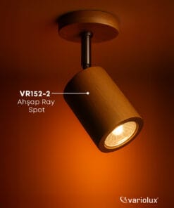 VR152-2 - Ahşap Ray Spot