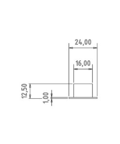 VR120-3 - 24V Sıva Altı Micro Magnet Ray