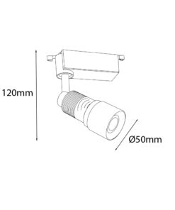 VR140 - LED Ray Spot Aydınlatma 12W