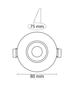 VR250 Sıva Altı Led Armatür