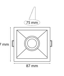 VR251 Sıva Altı Led Armatür