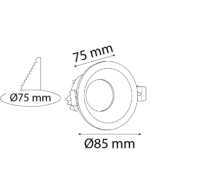 VR253 Sıva Altı Led Armatür VR253 Sıva Altı Led Armatür